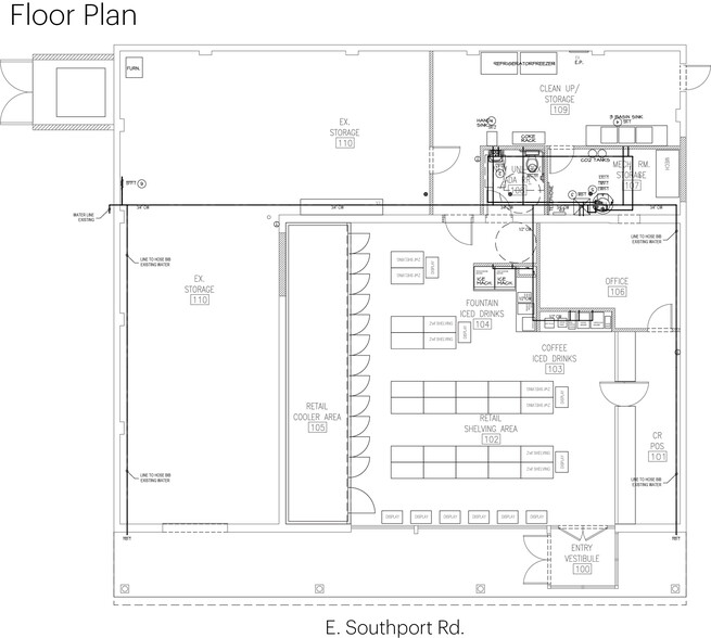 510 E Southport Rd, Indianapolis, IN en venta - Plano de la planta - Imagen 3 de 3