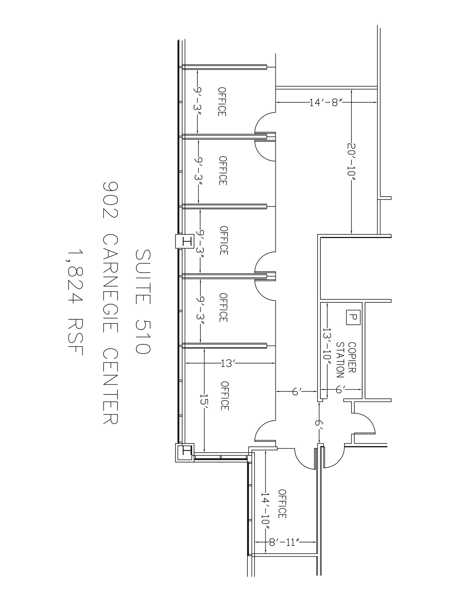 902 Carnegie Ctr, Princeton, NJ en alquiler Plano del sitio- Imagen 1 de 1