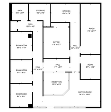 44075-44275 W 12 Mile Rd, Novi, MI en alquiler Plano de la planta- Imagen 2 de 4