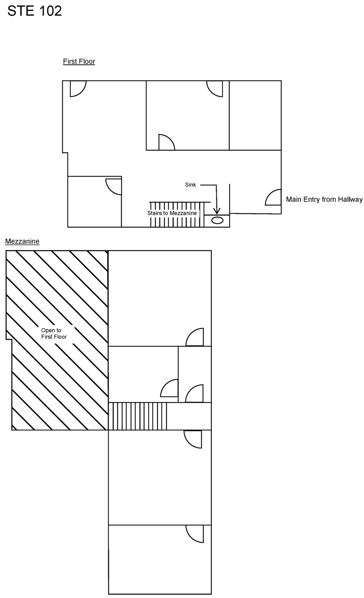 140-160 Franklin St, Oakland, CA en alquiler Plano de la planta- Imagen 1 de 7