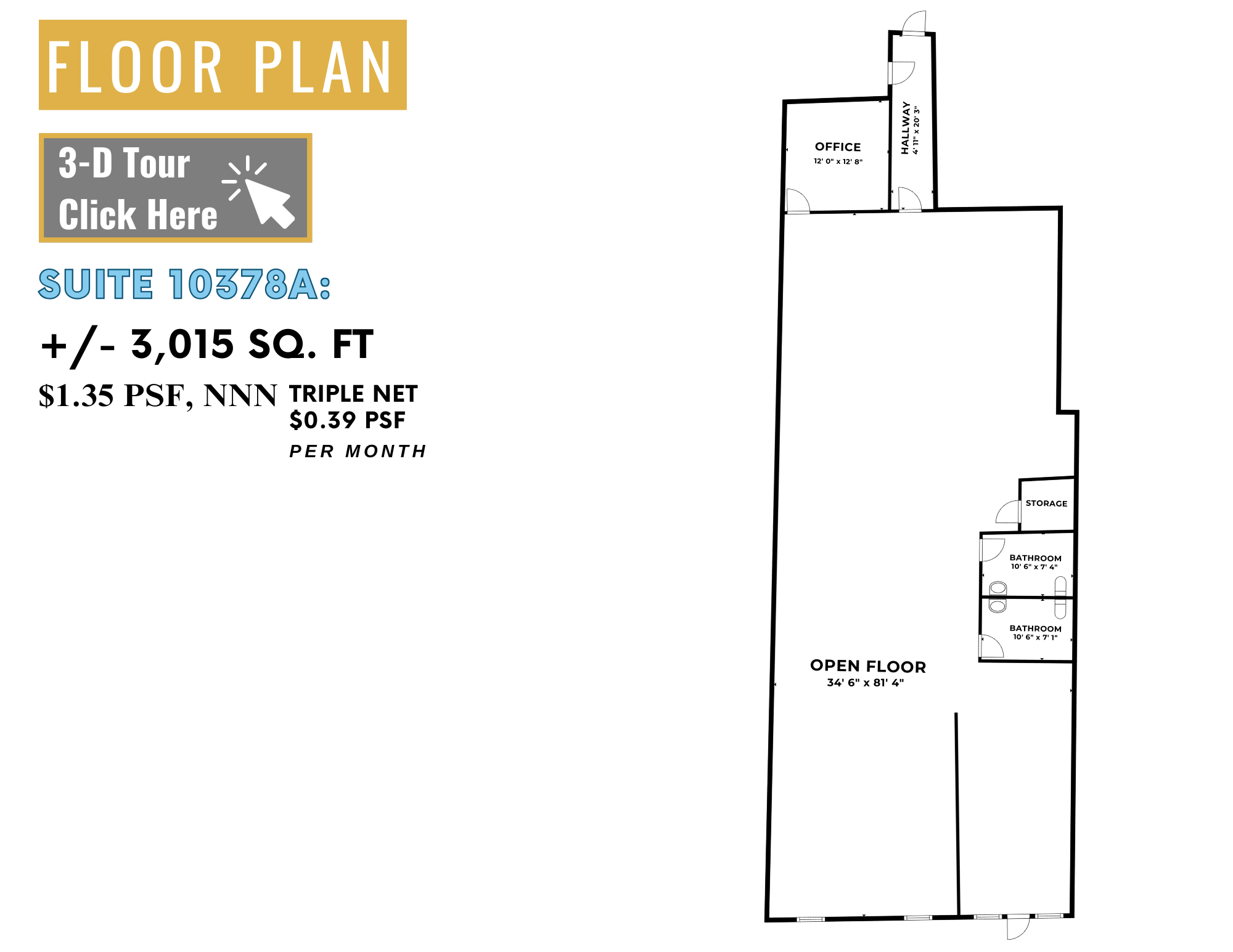 3324-3366 Mather Field Rd, Rancho Cordova, CA en alquiler Foto del edificio- Imagen 1 de 3