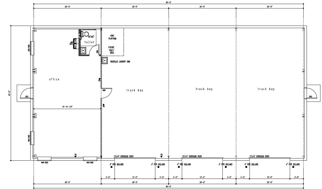 5760 Lady Ln, Hope Mills, NC en alquiler Plano de la planta- Imagen 1 de 1