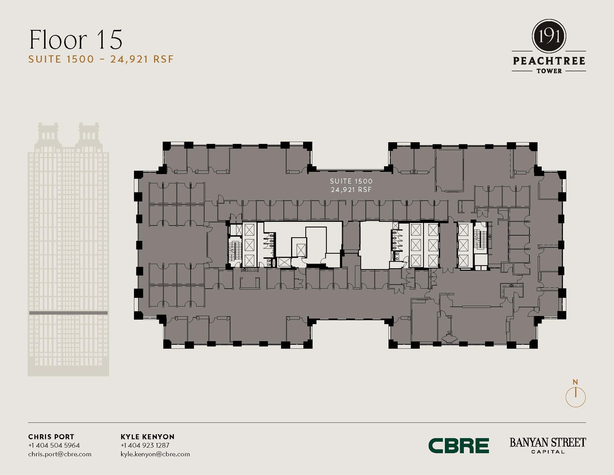 191 Peachtree St NE, Atlanta, GA en alquiler Plano de la planta- Imagen 1 de 1