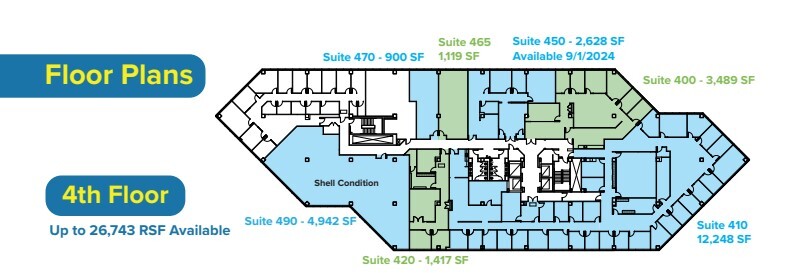 6550 Rock Spring Dr, Bethesda, MD en alquiler Plano de la planta- Imagen 1 de 1