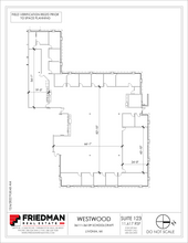 36133-36139 Schoolcraft Rd, Livonia, MI en alquiler Plano de la planta- Imagen 1 de 2