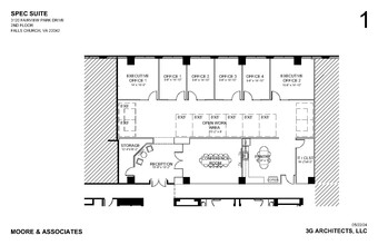 3120 Fairview Park Dr, Falls Church, VA en alquiler Plano de la planta- Imagen 1 de 2