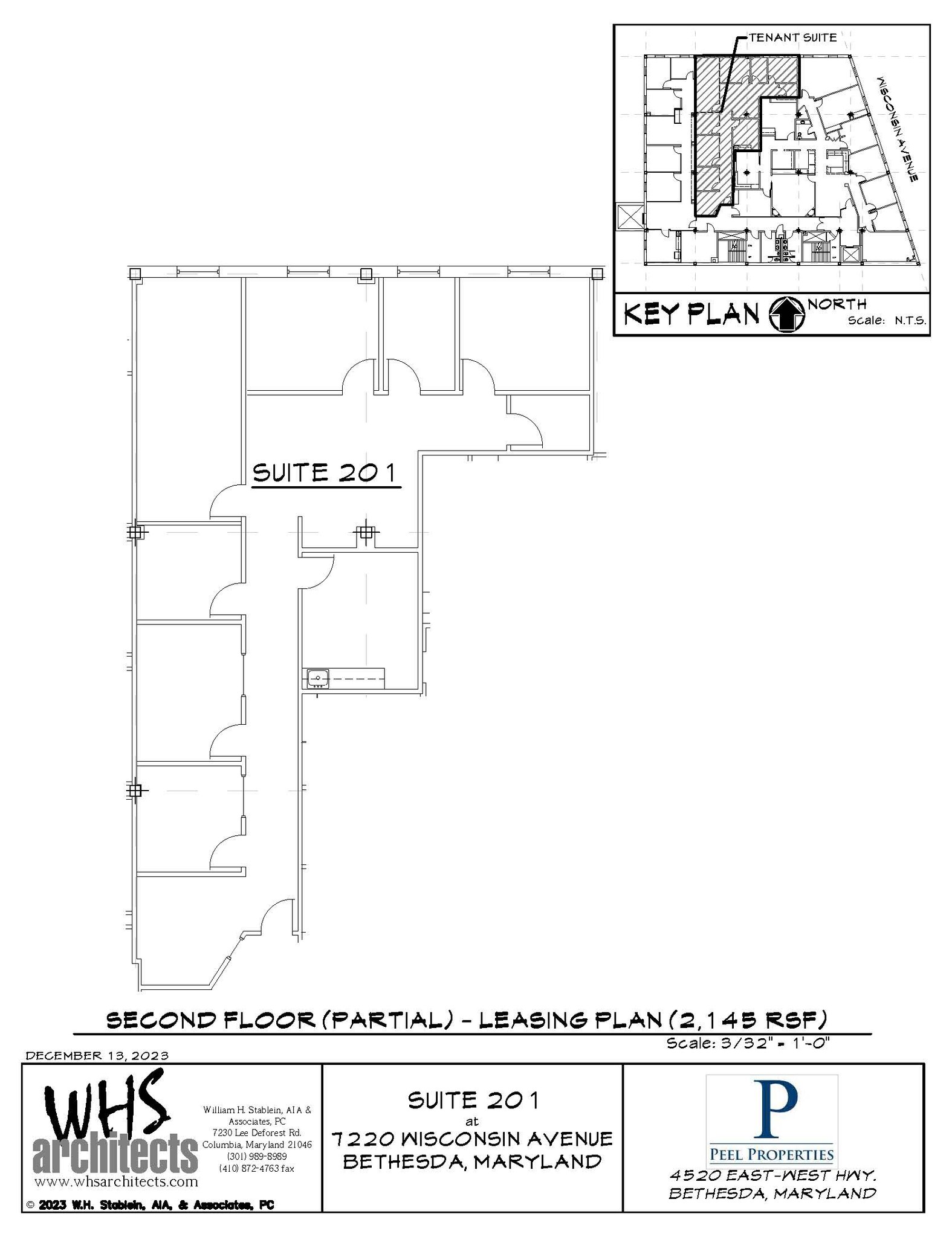 7220 Wisconsin Ave, Bethesda, MD en alquiler Plano de la planta- Imagen 1 de 1