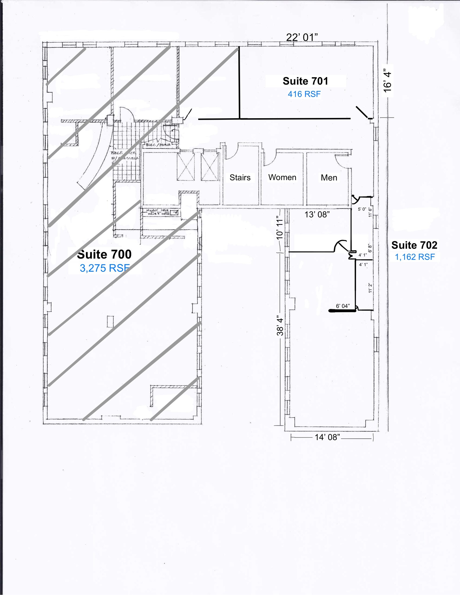 4-6 Smithfield St, Pittsburgh, PA en alquiler Plano de la planta- Imagen 1 de 6