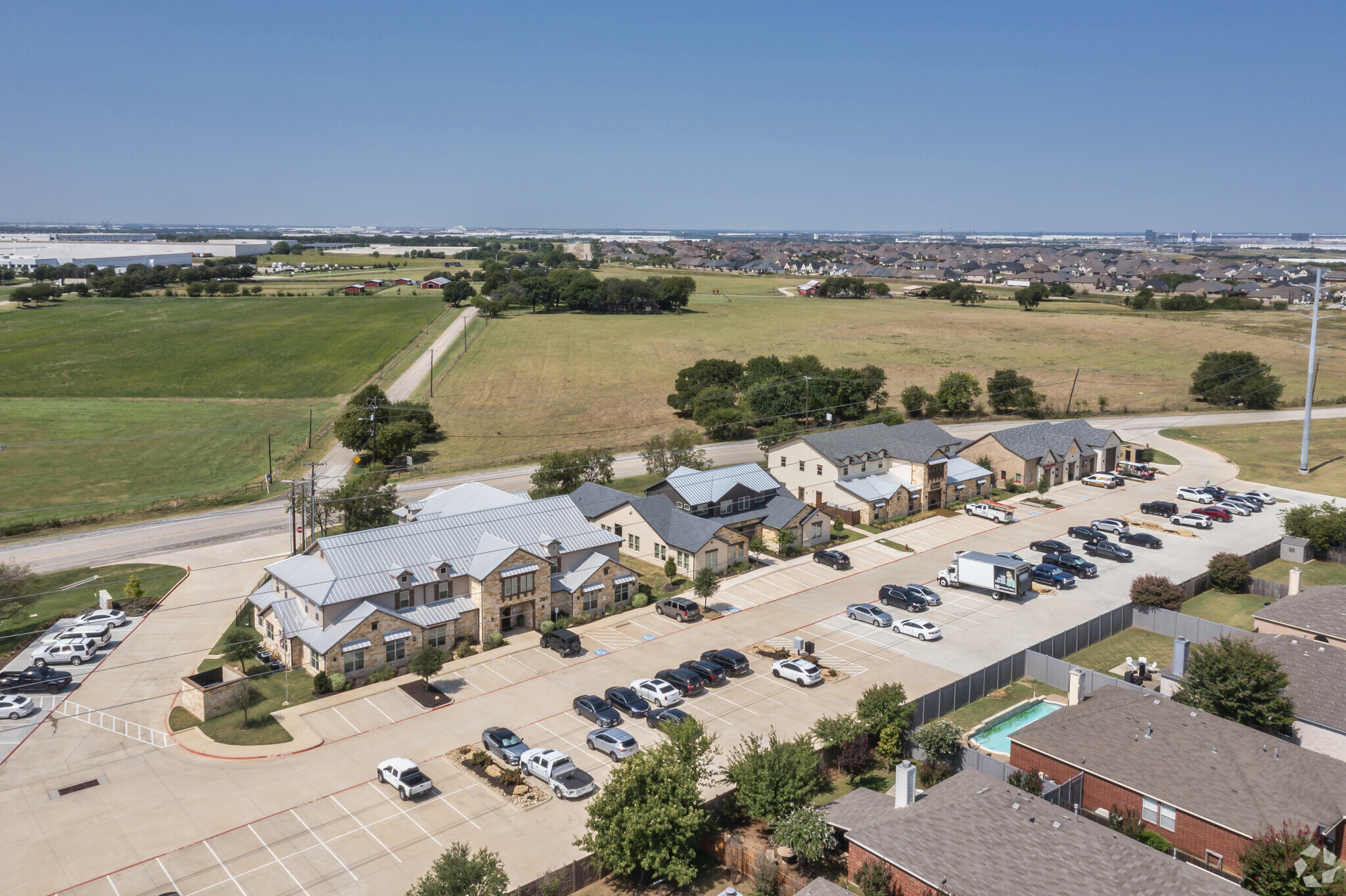 381 W Byron Nelson Blvd, Roanoke, TX en alquiler Vista aérea- Imagen 1 de 5