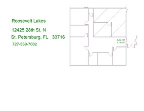 12425 28th St N, Saint Petersburg, FL en alquiler Plano del sitio- Imagen 1 de 1