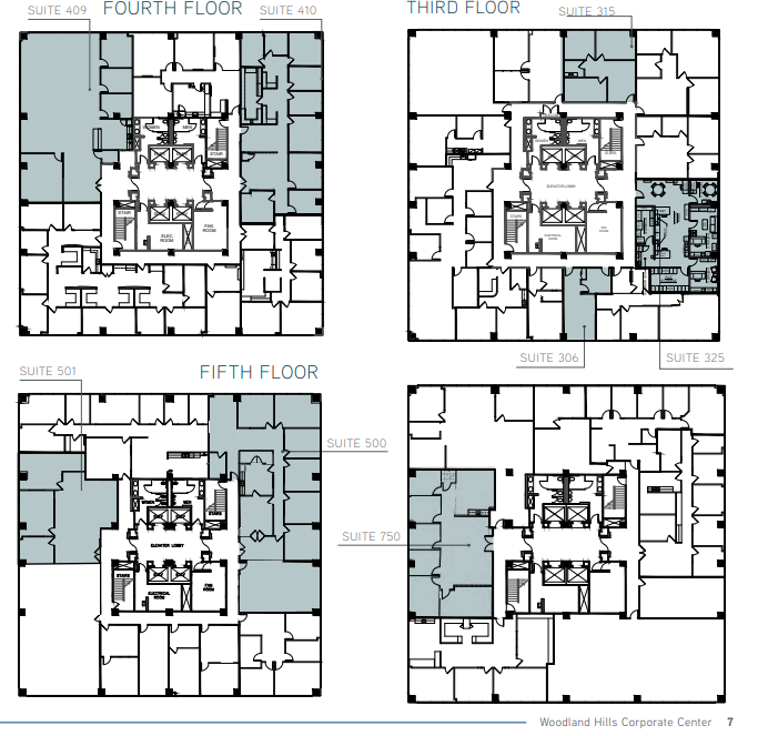 21021 Ventura Blvd, Woodland Hills, CA en alquiler Plano de la planta- Imagen 1 de 1