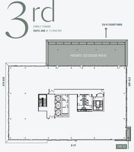 450 B St, San Diego, CA en alquiler Plano de la planta- Imagen 1 de 8