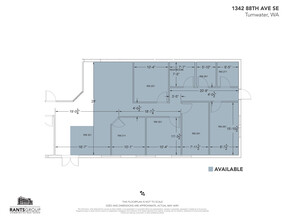 1342 88th Ave, Tumwater, WA en alquiler Plano de la planta- Imagen 2 de 9