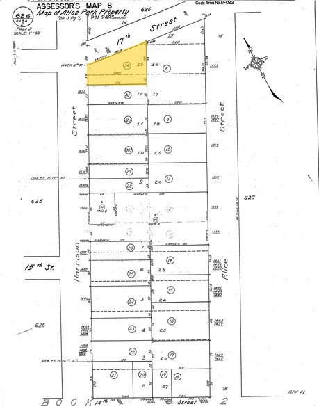 285-287 17th St, Oakland, CA en alquiler - Plano de solar - Imagen 2 de 6