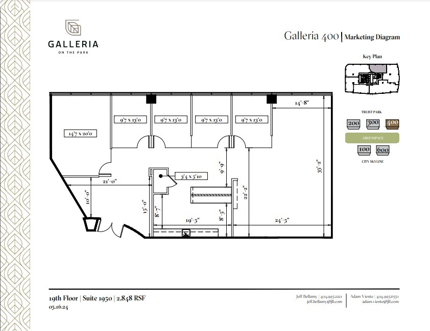 600 Galleria Pky SE, Atlanta, GA en alquiler Plano de la planta- Imagen 1 de 1