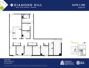 2490 W 26th Ave, Denver, CO en alquiler Plano de la planta- Imagen 1 de 2