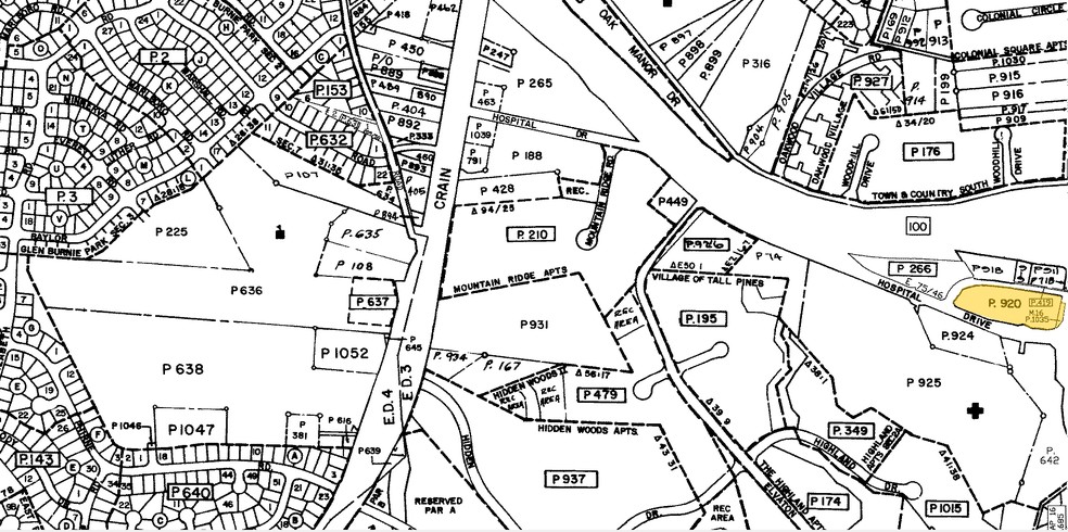 200 Hospital Dr, Glen Burnie, MD en alquiler - Plano de solar - Imagen 3 de 5