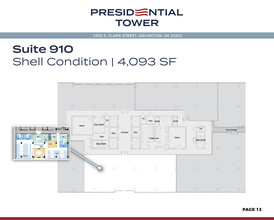 2550 S Clark St, Arlington, VA en alquiler Plano de la planta- Imagen 1 de 1