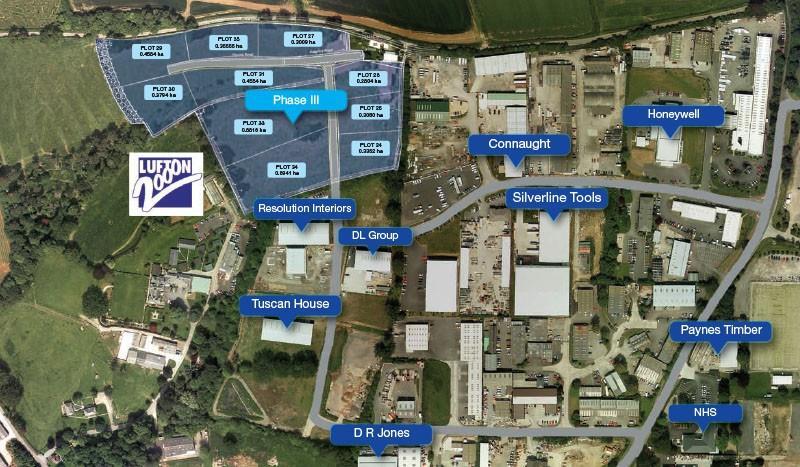 George Smith Way, Yeovil en venta - Vista aérea - Imagen 1 de 6