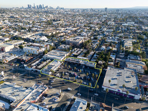 5214 W Sunset Blvd, Los Angeles, CA - VISTA AÉREA  vista de mapa - Image1