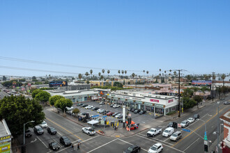 1075 N Western Ave, Los Angeles, CA - VISTA AÉREA  vista de mapa - Image1