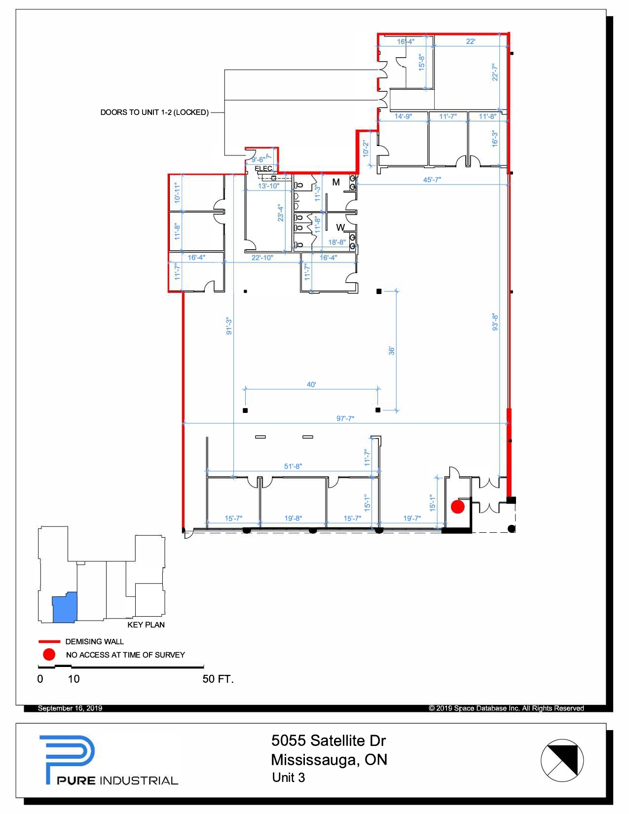 5055 Satellite Dr, Mississauga, ON en alquiler Plano de la planta- Imagen 1 de 1