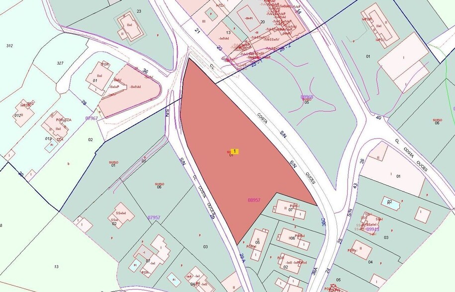 Terreno en Sada, La Coruna en venta - Plano de la planta - Imagen 1 de 16