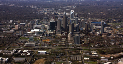 210 E Trade St, Charlotte, NC - VISTA AÉREA  vista de mapa