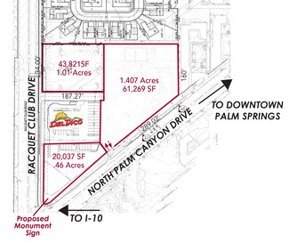 Más detalles para Palm Canyon Dr & Racquet Club Dr, Palm Springs, CA - Terrenos en venta