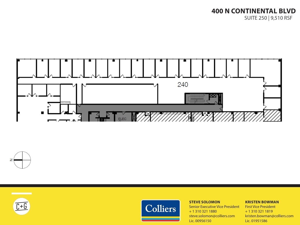 300 Continental Blvd, El Segundo, CA en alquiler Plano de la planta- Imagen 1 de 1