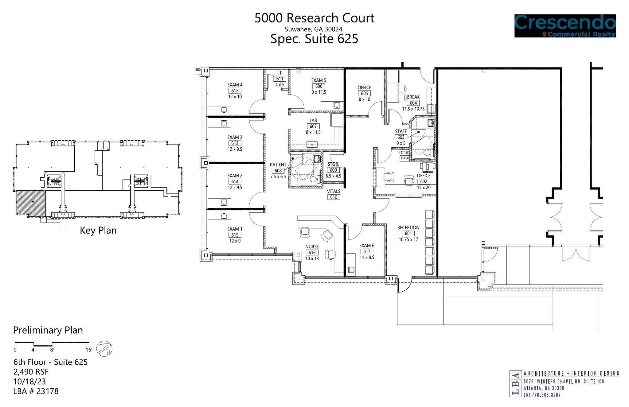 5000 Research Ct, Suwanee, GA en alquiler Plano de la planta- Imagen 1 de 1