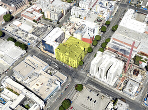 421 E 6th St, Los Angeles, CA - VISTA AÉREA  vista de mapa