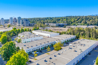 3751 N Fraser Way, Burnaby, BC - VISTA AÉREA  vista de mapa