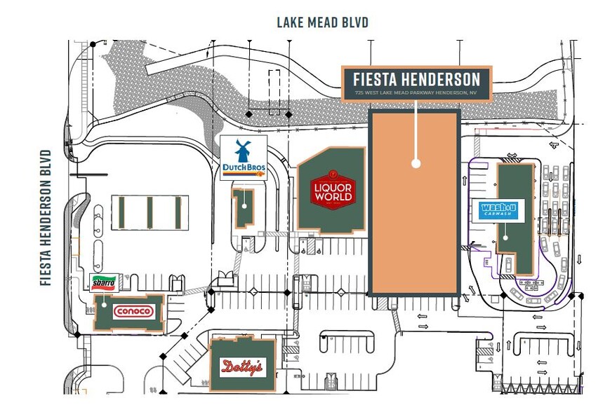 725 Lake Mead Pkwy, Henderson, NV en alquiler - Plano del sitio - Imagen 2 de 2