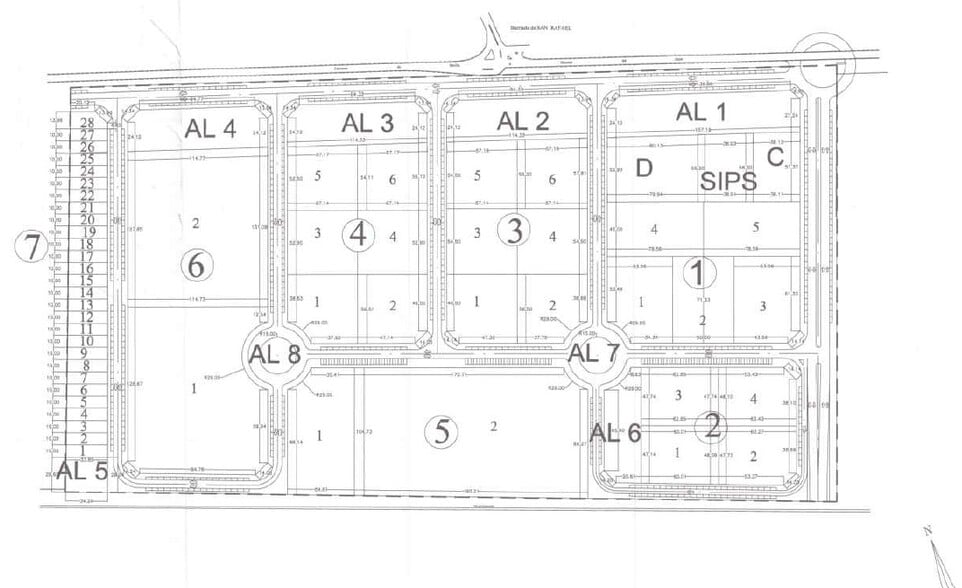 los Palillos, Alcalá de Guadaíra, Sevilla en venta - Plano de la planta - Imagen 1 de 13