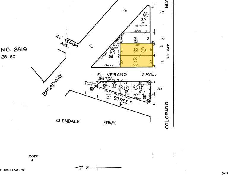 2751 Colorado Blvd, Los Angeles, CA en alquiler - Plano de solar - Imagen 2 de 14