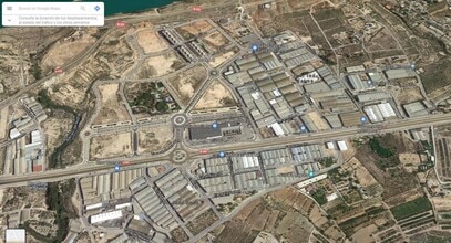 Elche, ALI - Aérea  vista de mapa