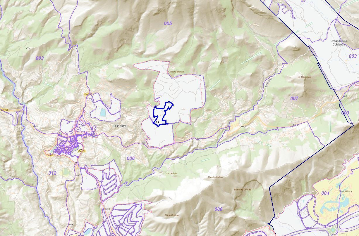 Pla?A Foya del Cac, Finestrat, Alicante en venta Plano de la planta- Imagen 1 de 15