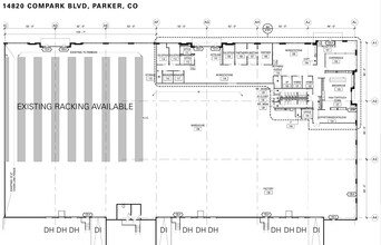 14820 Compark Blvd, Parker, CO en alquiler Plano de la planta- Imagen 2 de 31