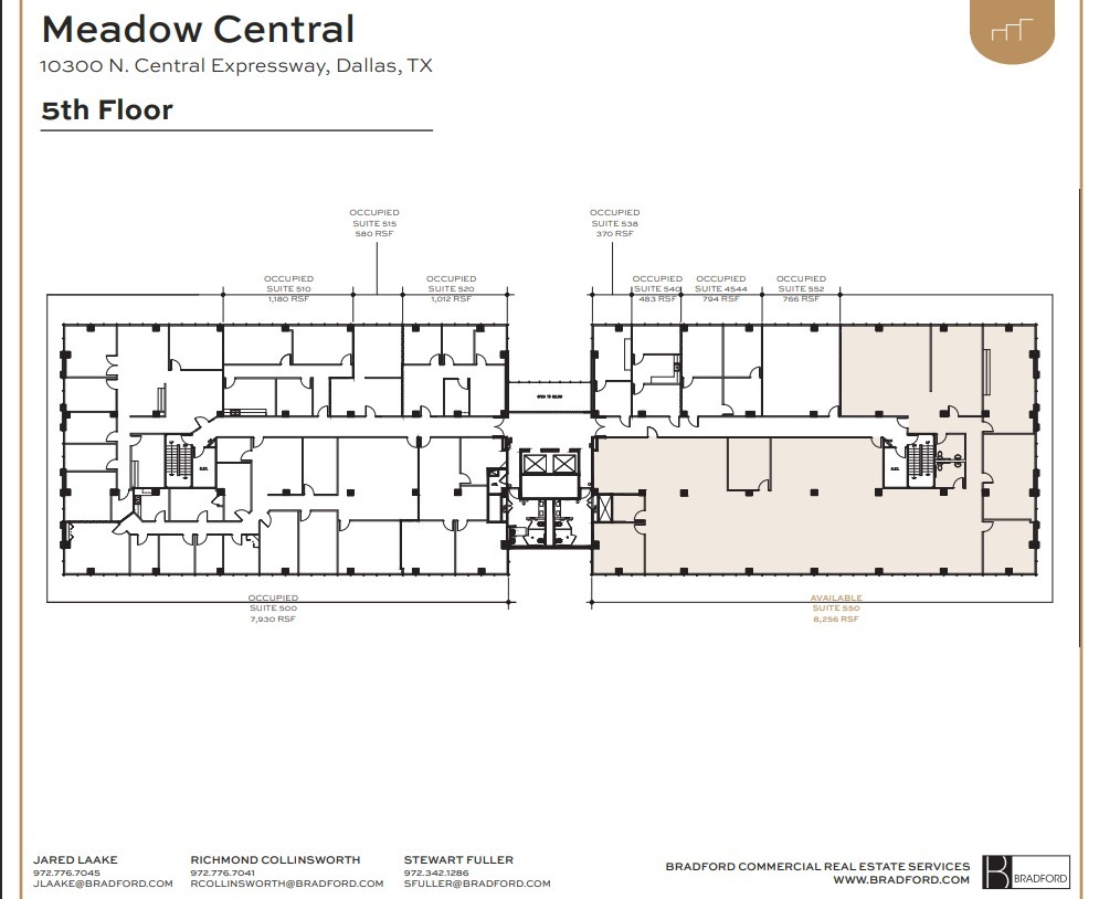 10300 N Central Expy, Dallas, TX en alquiler Plano de la planta- Imagen 1 de 1