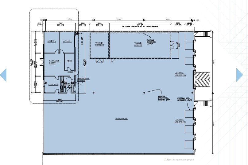 8610 36 St NE, Calgary, AB en alquiler Plano de la planta- Imagen 1 de 1