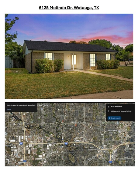 6125 Melinda Dr, Watauga, TX en venta - Foto principal - Imagen 1 de 1