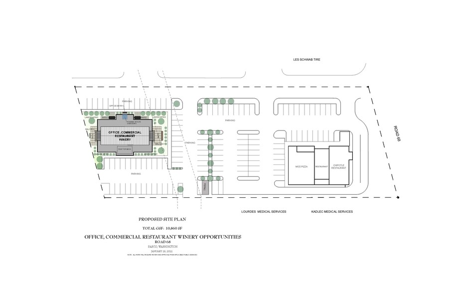 5330 Road 68, Pasco, WA en alquiler - Plano del sitio - Imagen 2 de 3