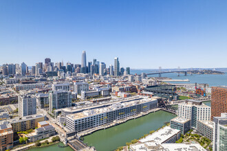 185 Berry St, San Francisco, CA - vista aérea  vista de mapa