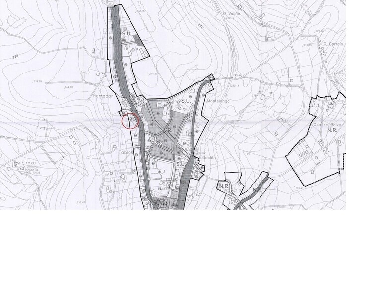 Terreno en Oza-Cesuras, La Coruna en venta - Plano de la planta - Imagen 1 de 1