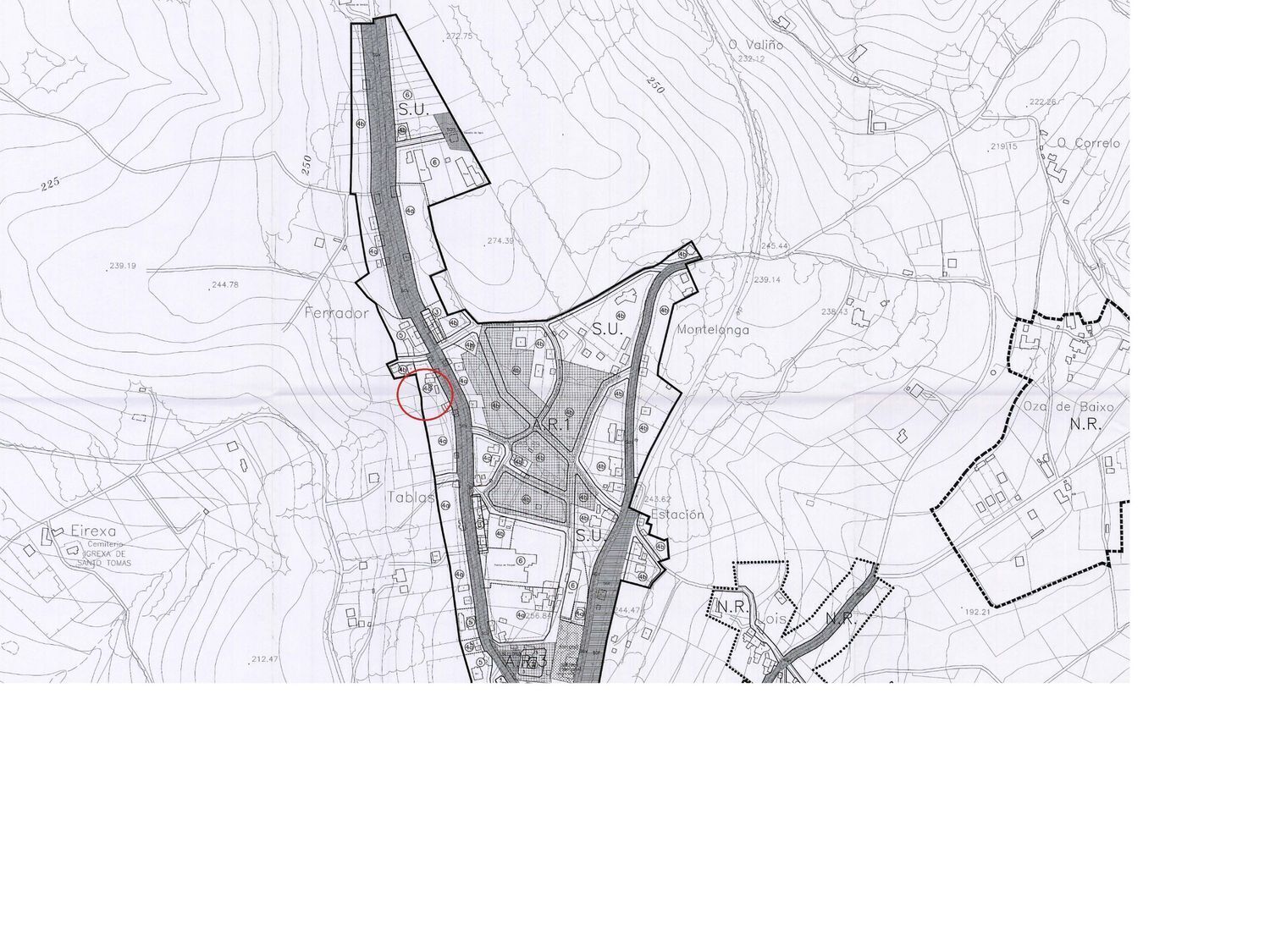 Terreno en Oza-Cesuras, La Coruna en venta Plano de la planta- Imagen 1 de 2