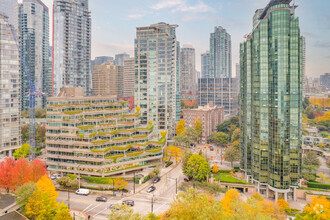 1260-1280 W Pender St, Vancouver, BC - VISTA AÉREA  vista de mapa