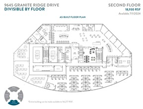 9655 Granite Ridge Dr, San Diego, CA en alquiler Plano de la planta- Imagen 1 de 1