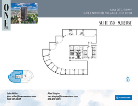 5251 Dtc Pky, Greenwood Village, CO en alquiler Plano de la planta- Imagen 1 de 1