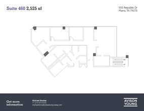 555 Republic Dr, Plano, TX en venta Plano de la planta- Imagen 1 de 1